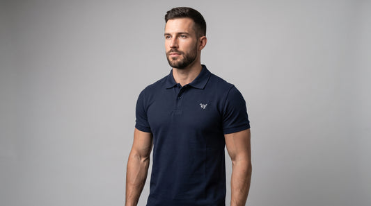 L'loen Capri Pike Polo – lacivert – detay görseli 1