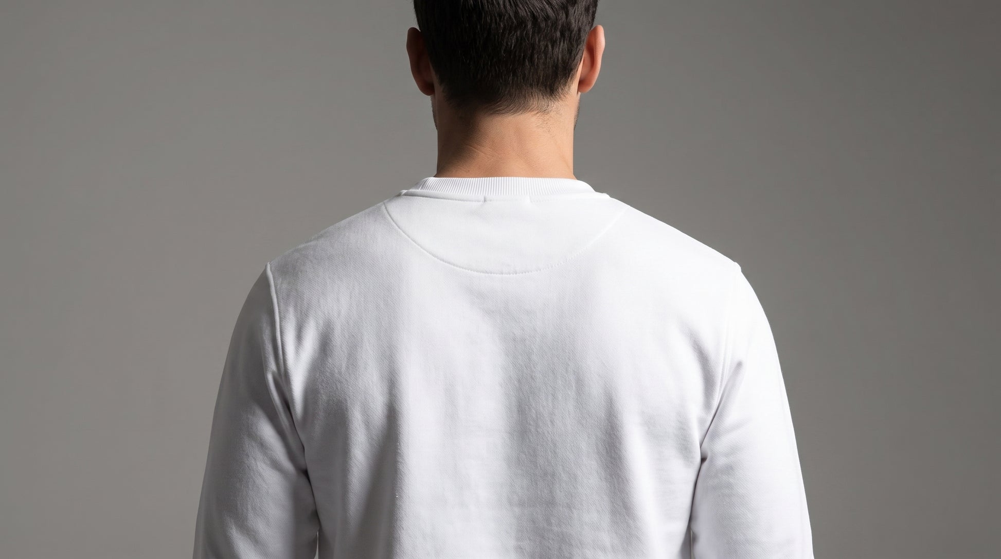 L'loen Ivoire Örgü Sweatshirt – beyaz – detay görseli 4