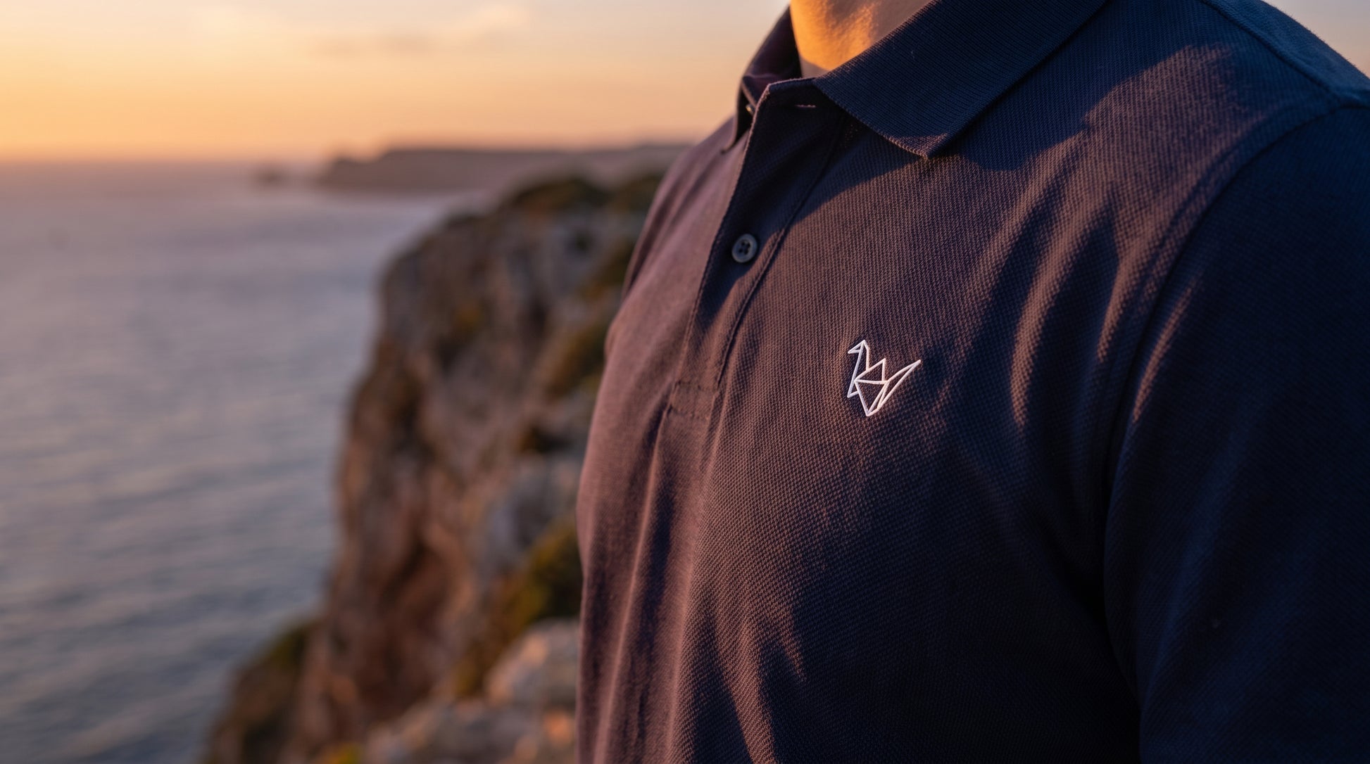 L'loen Capri Pike Polo – lacivert – ana ürün görseli