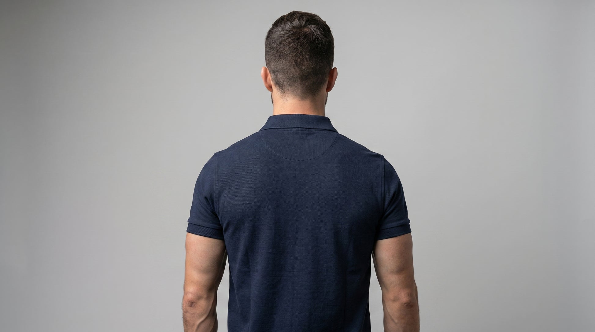 L'loen Capri Pike Polo – lacivert – detay görseli 2